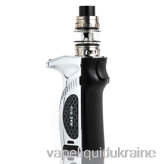 Vape Liquid Ukraine SMOK MAG Grip 100W & TFV8 Baby V2 Starter Kit Chrome Prism